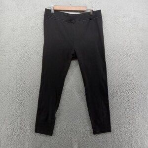 James Pearse Pants Womens‎ Size 4 L/XL Black Yosemite Spiral Seam Yoga Leggings